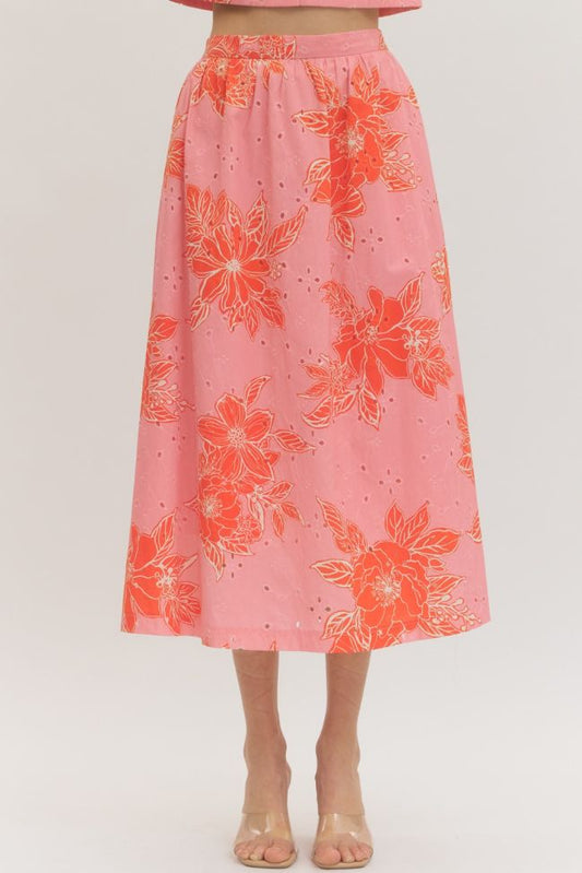 Botanical Skirt Midi