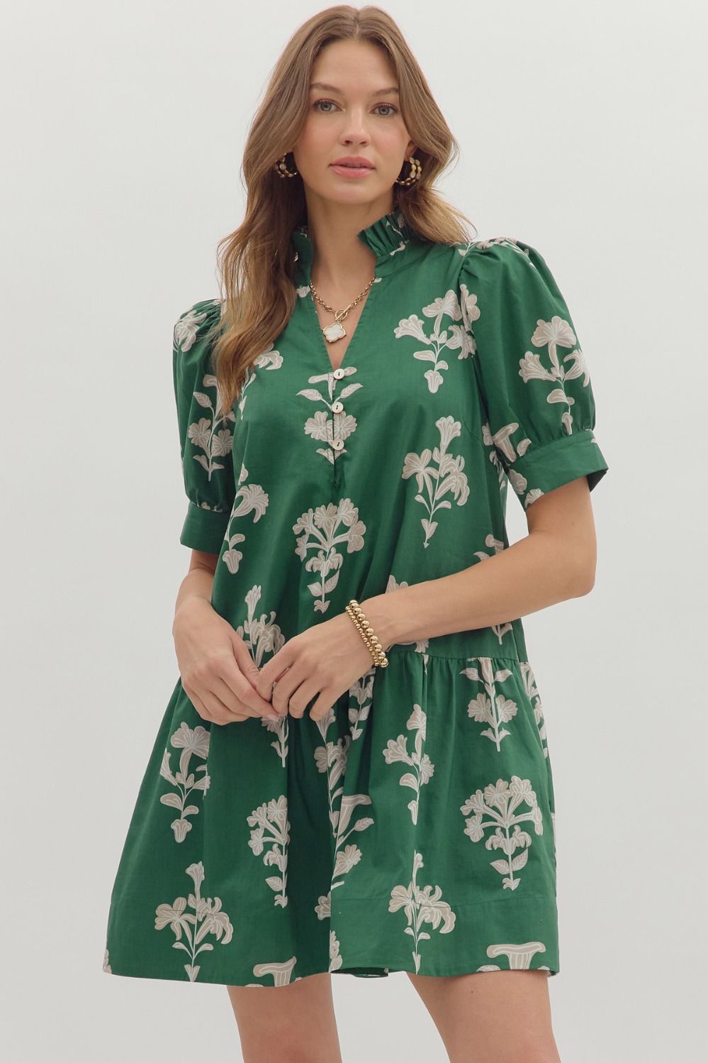 Floral Mini w/ Collar