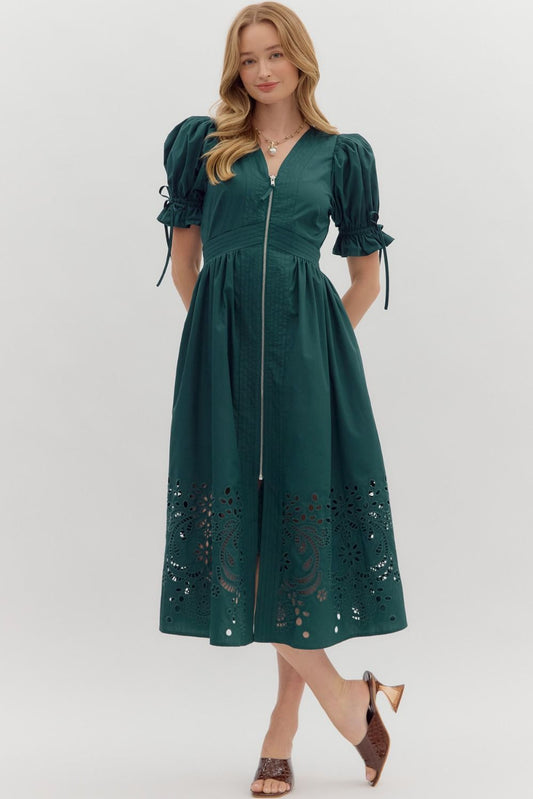 Teal Midi Dress