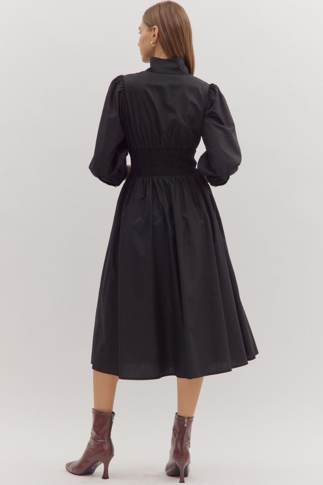 Midi Smock Waist 3/4 sleeve