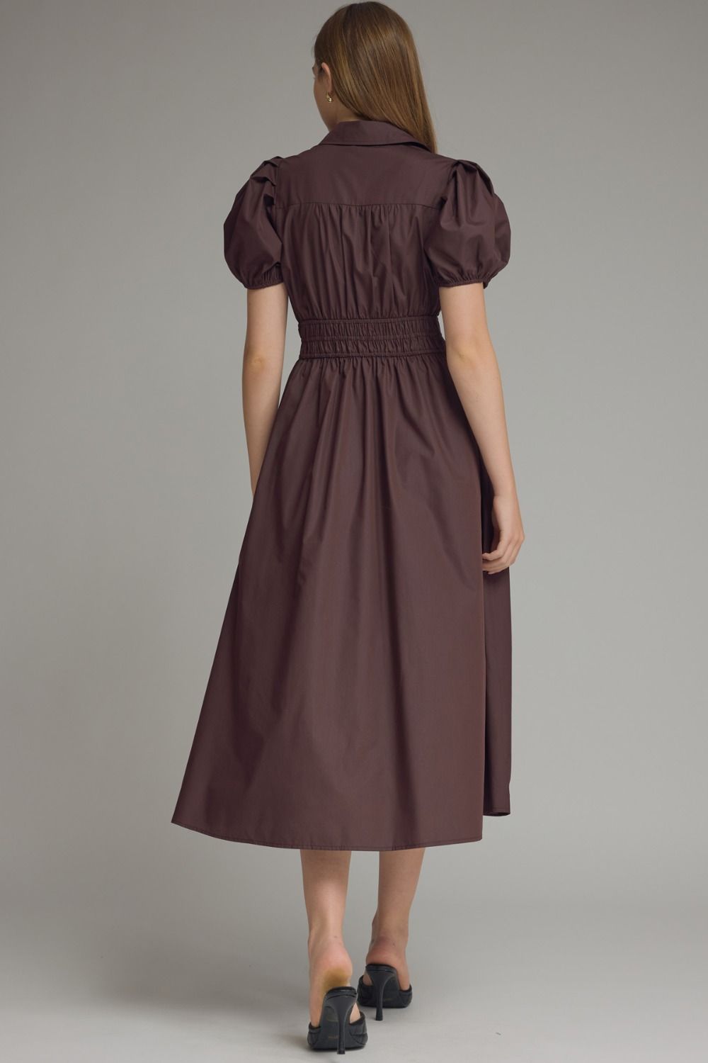 Collared Midi Dress