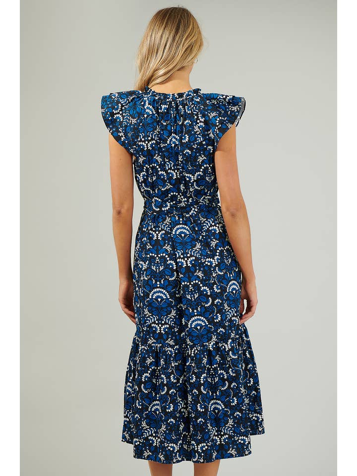 Dynamite Floral Midi