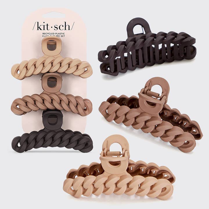 Chain Claw Clip 3pc