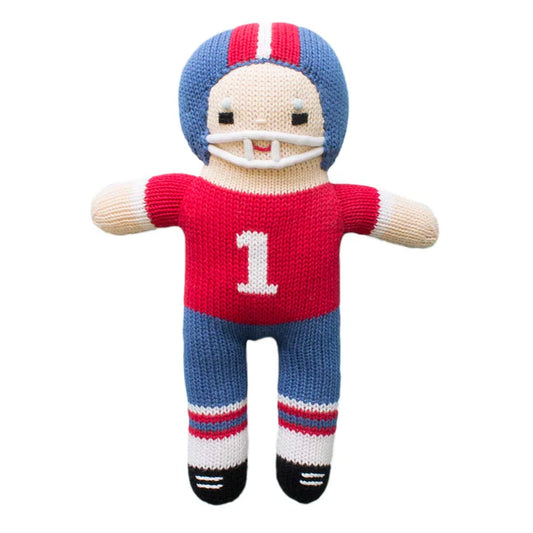 7" Football Player- Rattle