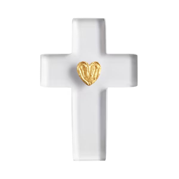 Clear Resin Cross