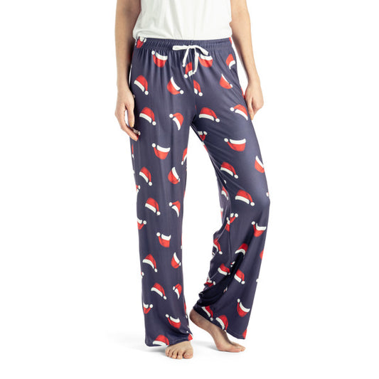 Santa's Nightcap Holiday Lounge Pants