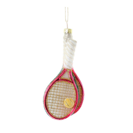 tennis racket ornament