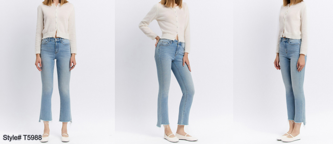 Bella Crop Flare