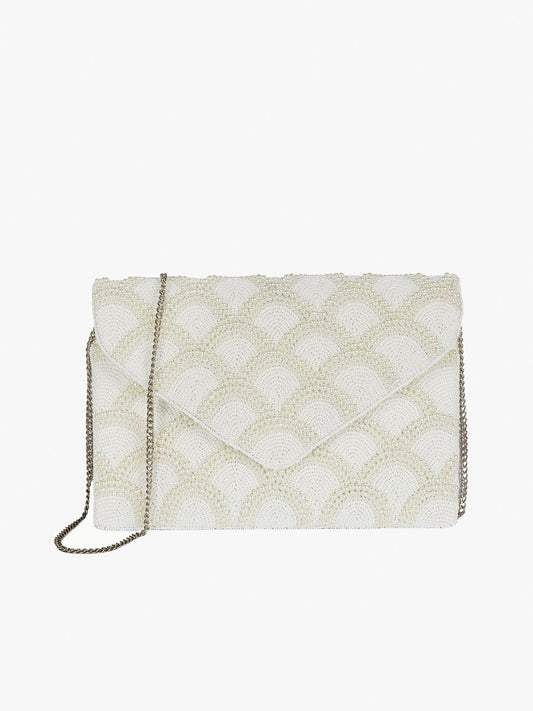 Dolly Beaded Clutch