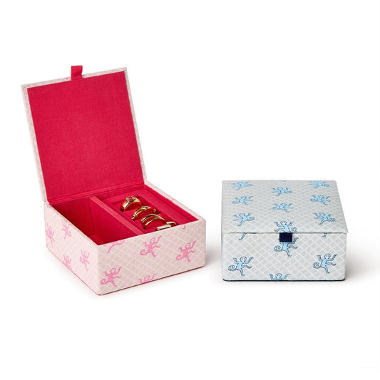 Monkey Print Jewelry Box
