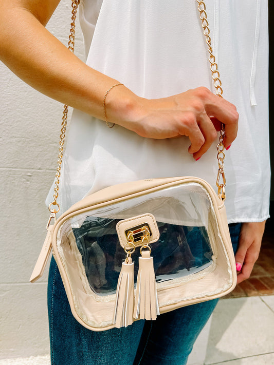 Addison Clear Crossbody