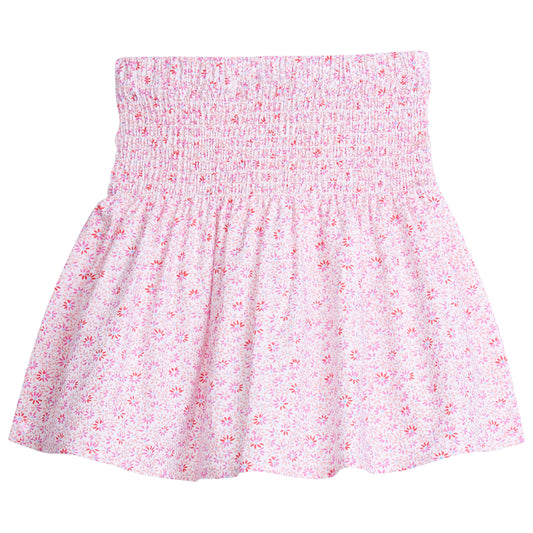 Shirred Circle Skirt