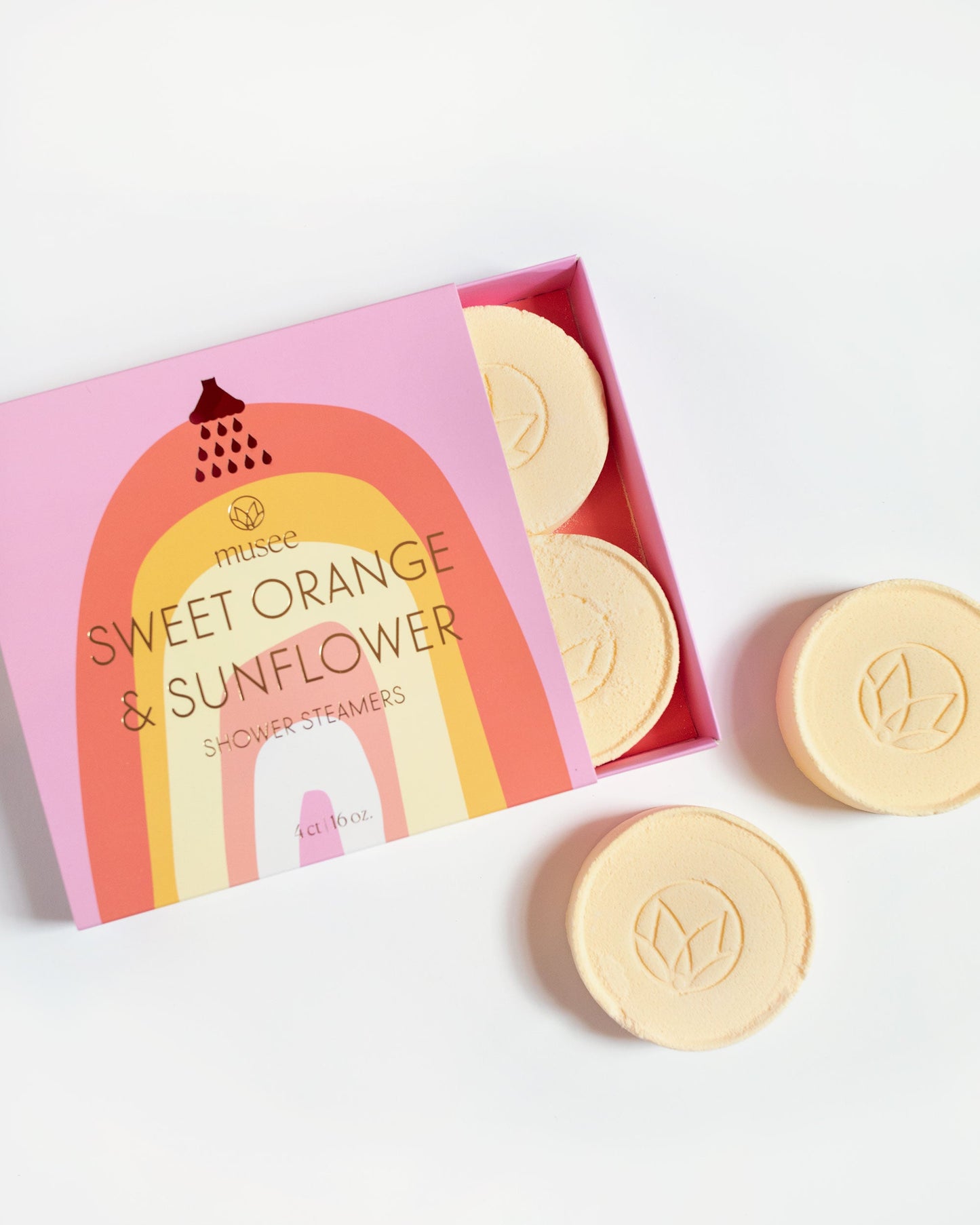 Shower Steamer Sweet Orange & Sunflower