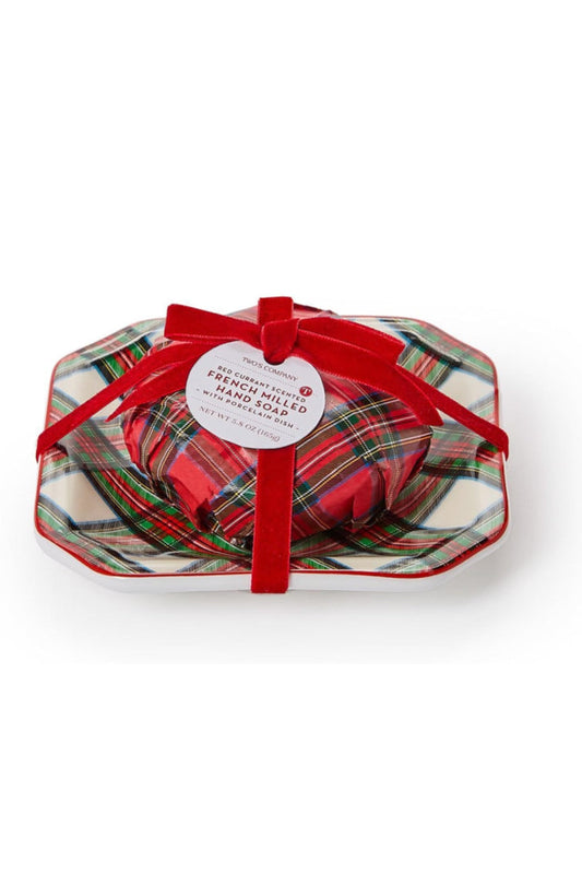 Tartan Red Currant Scented Soap