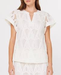 Split Neck Blouse