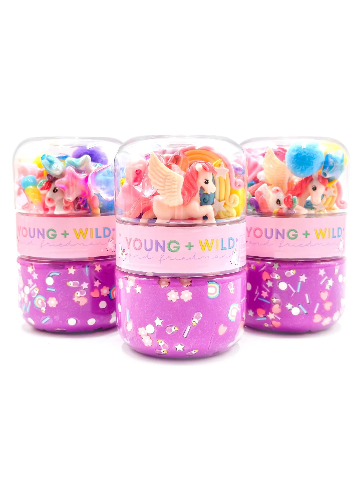 Grab & Go Dough Jars - Unicorn Valentine