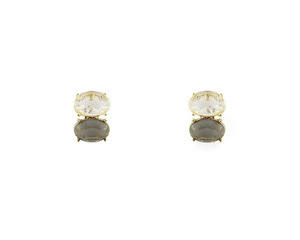 Ulla Double Stone Earrings