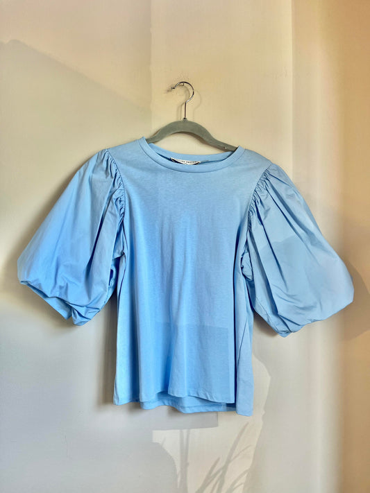 Poplin Sleeve Combo T-shirt