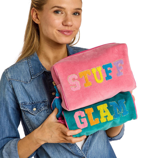 Small Velvet Letter Pouch