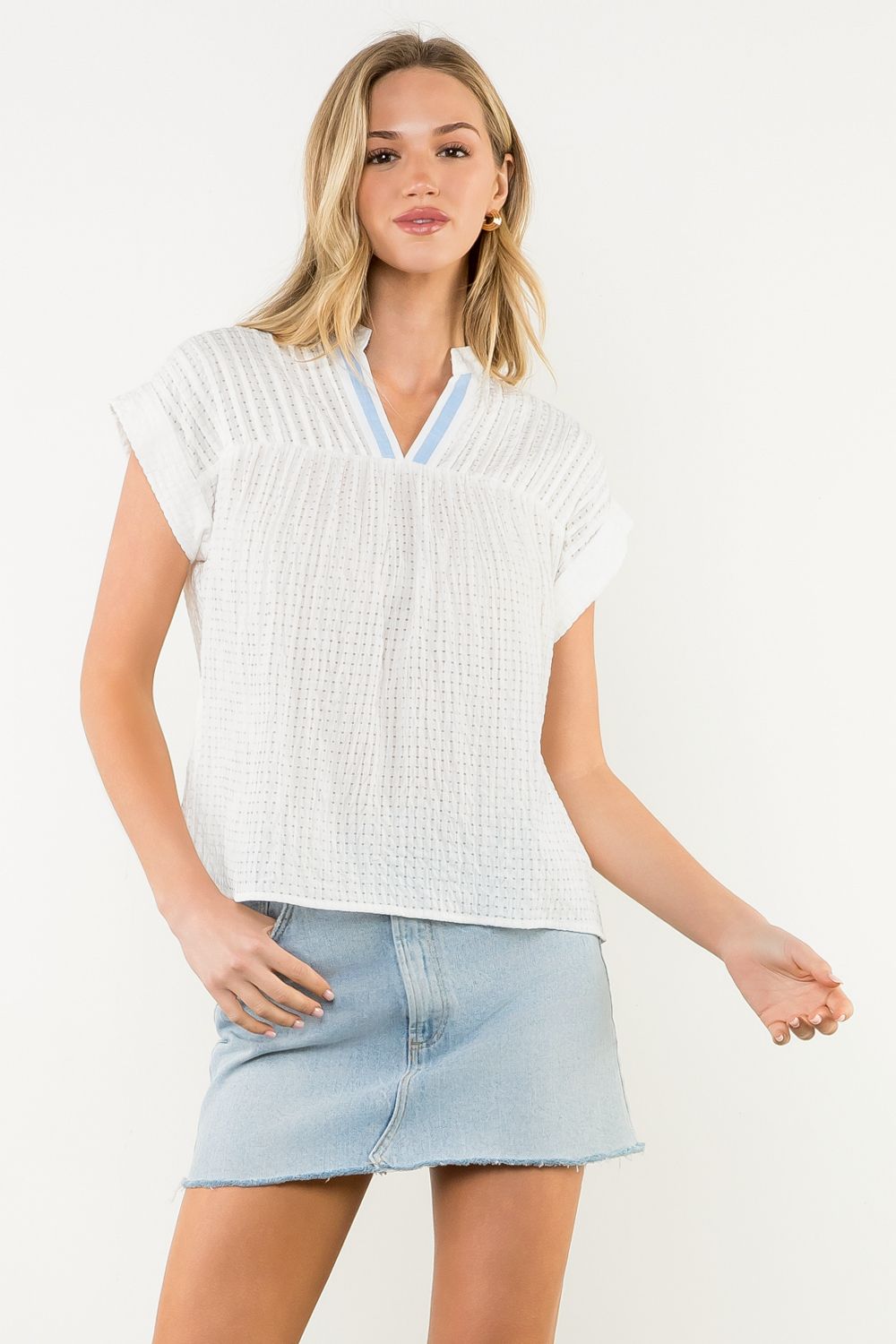 Gingham Top