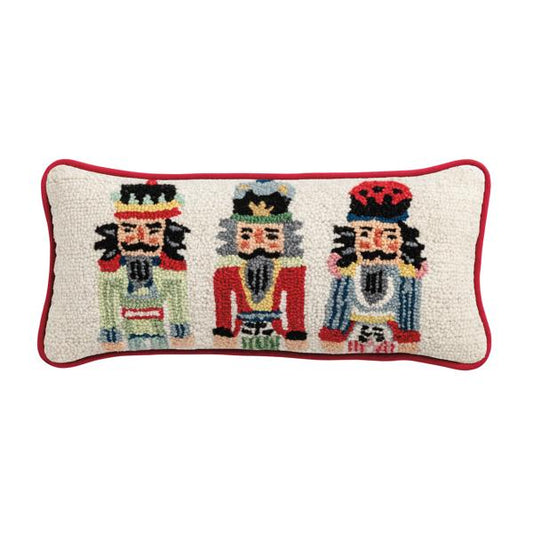 LUMBAR NUTCRACKER WOOL PILLOW